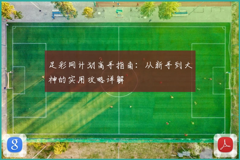 足彩网计划高手指南:从新手到大神的实用攻略详解